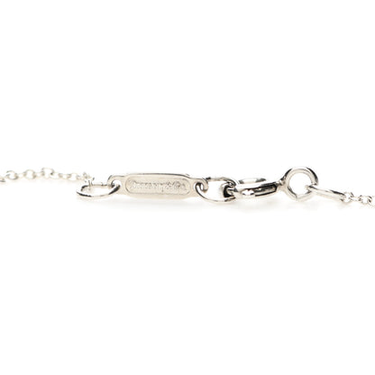 Tiffany Sterling Silver Frank Gehry Fold Pendant Necklace 5 of 6