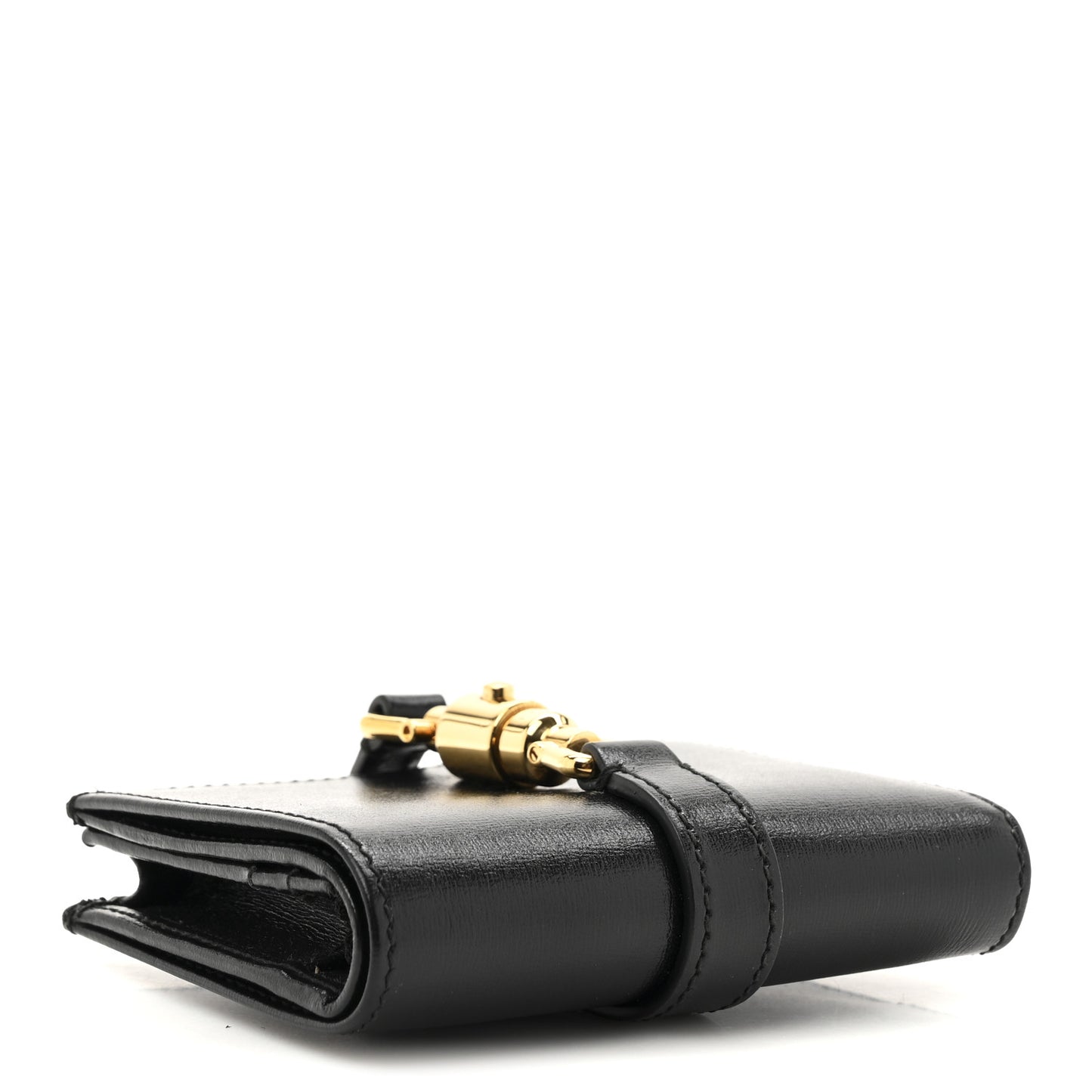 Calfskin Jackie 1961 Card Case Black