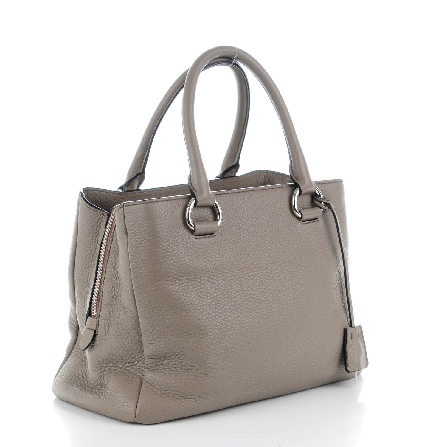 Prada Vitello Daino Tote Argilla 3 of 16