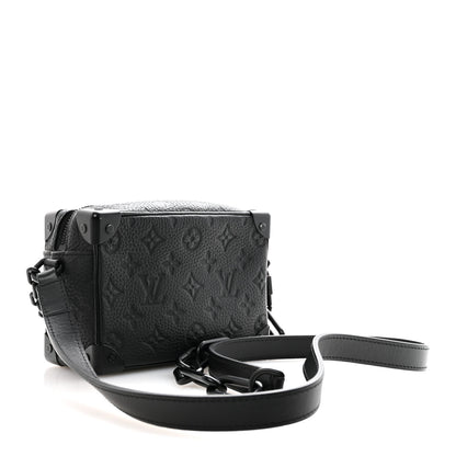 Louis Vuitton Taurillon Monogram Mini Soft Trunk Black 3 of 10