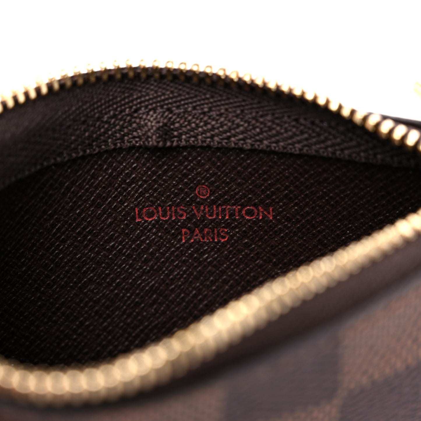 Damier Ebene Key Pouch