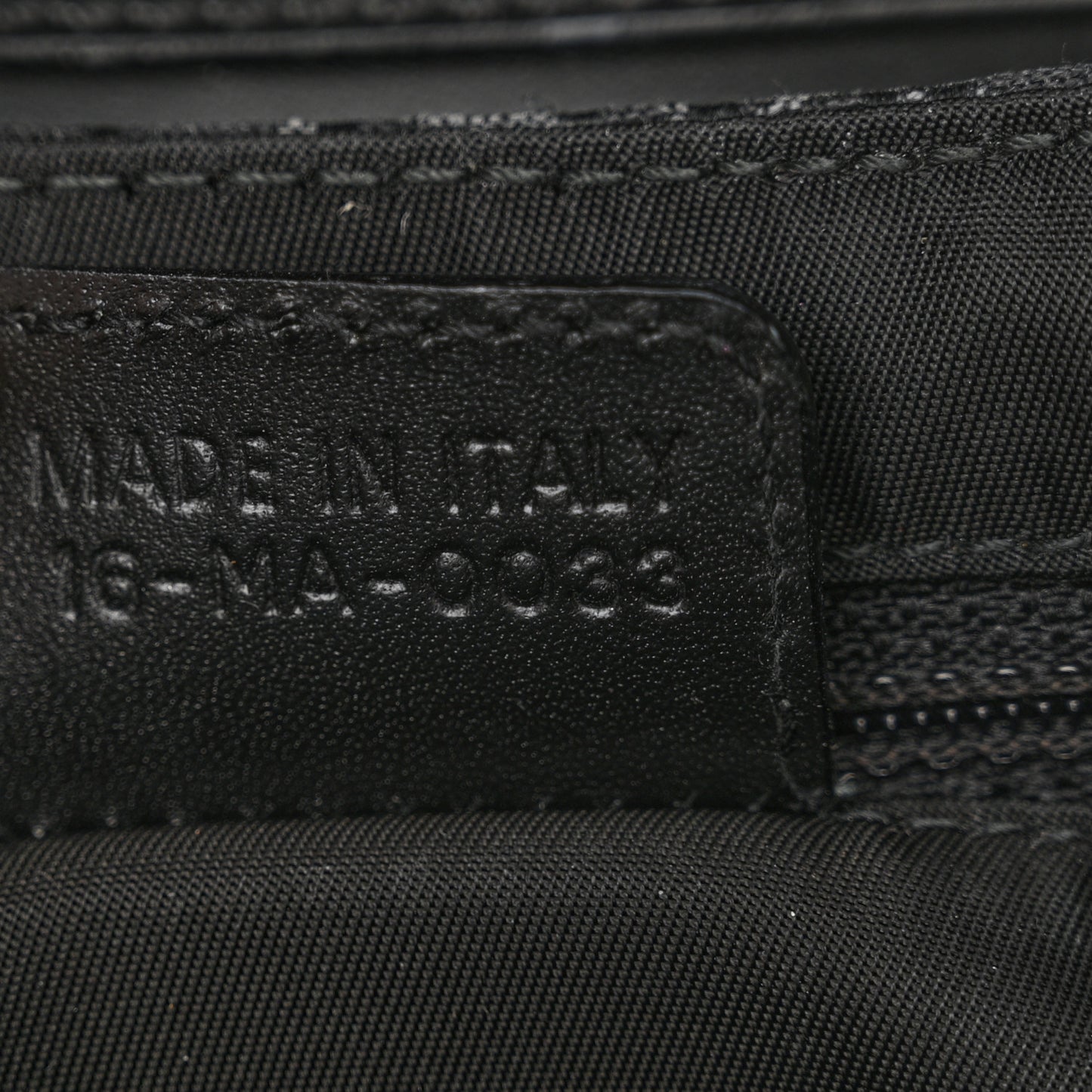 Monogram Calfskin Street Chic Columbus Ave Bag Black