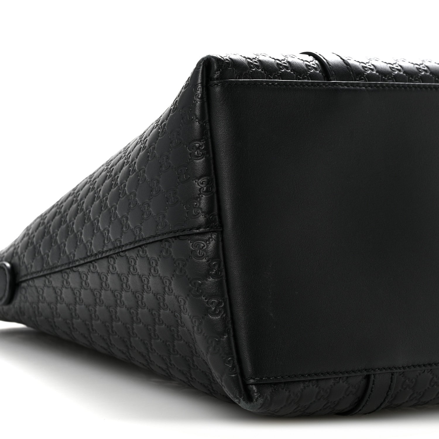 Gucci Soft Microguccissima Dome Satchel Black 9 of 14