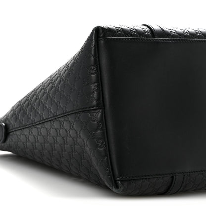 Gucci Soft Microguccissima Dome Satchel Black 9 of 14