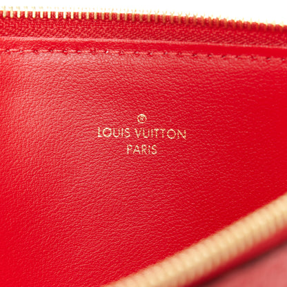 Louis Vuitton Empreinte Pochette Felicie Chain Wallet Scarlet 9 of 14