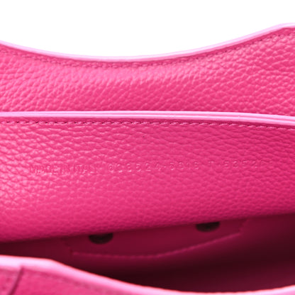 Balenciaga Grained Calfskin Neo Classic Silver Hardware Mini City Fuchsia 7 of 8