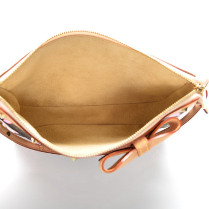 Louis Vuitton Monogram Cherry Blossom Pochette Accessories Brown 5 of 6