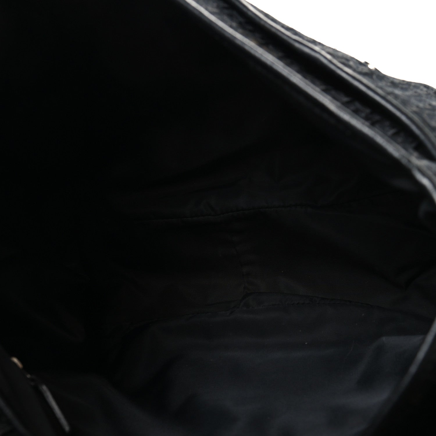 Christian Dior Canvas Diorissimo Buckle Messenger Black 5 of 13