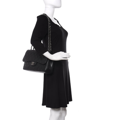 Chanel Caviar Quilted Jumbo Double Flap Black 2 of 10