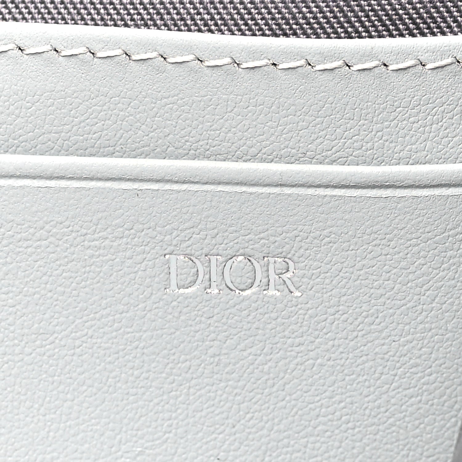 Christian Dior Coated Canvas CD Diamond Messenger Pouch Grey