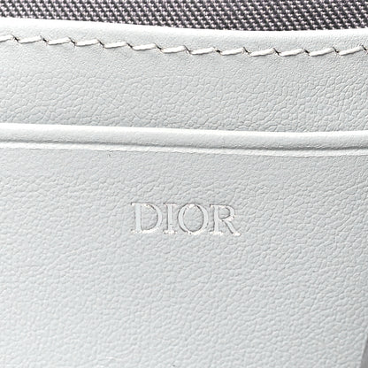 Christian Dior Coated Canvas CD Diamond Messenger Pouch Grey 6 of 12