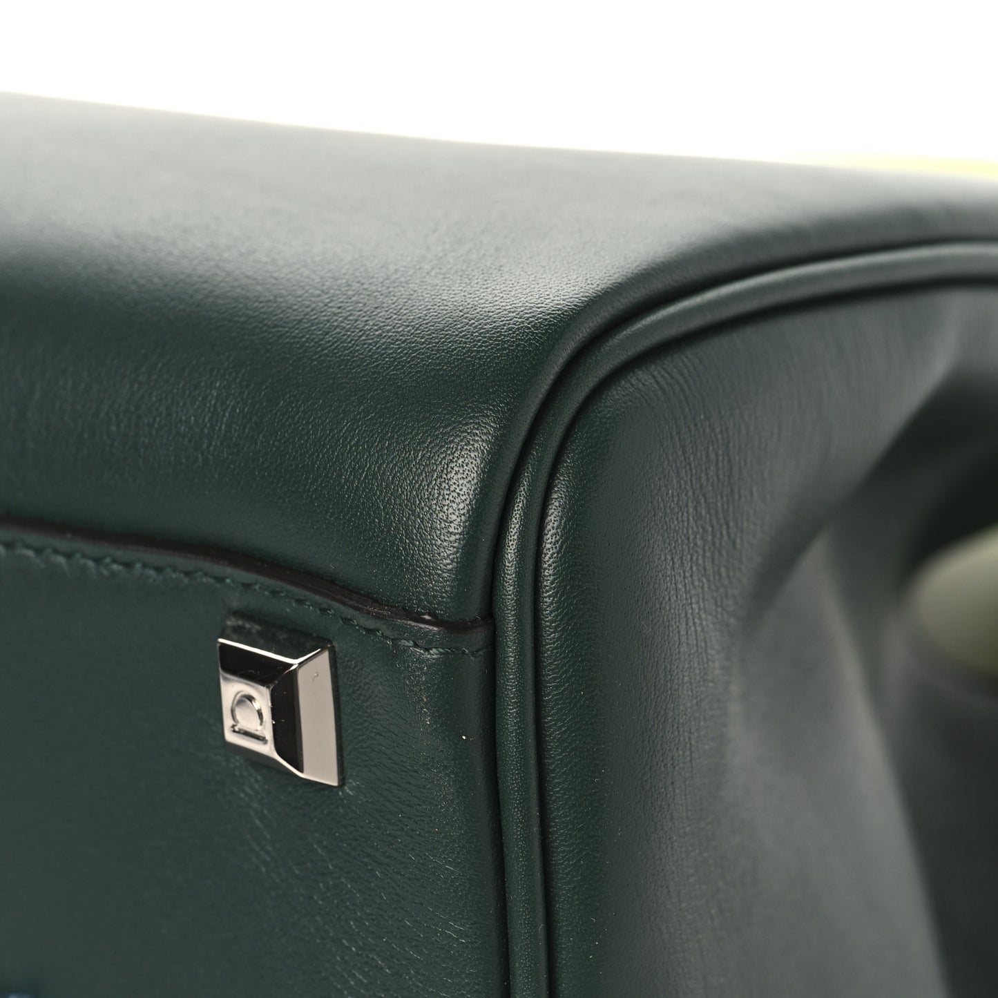 Calfskin The Studio Bag Pine Absinthe