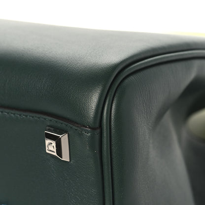 Salvatore Ferragamo Calfskin The Studio Bag Pine Absinthe 12 of 12