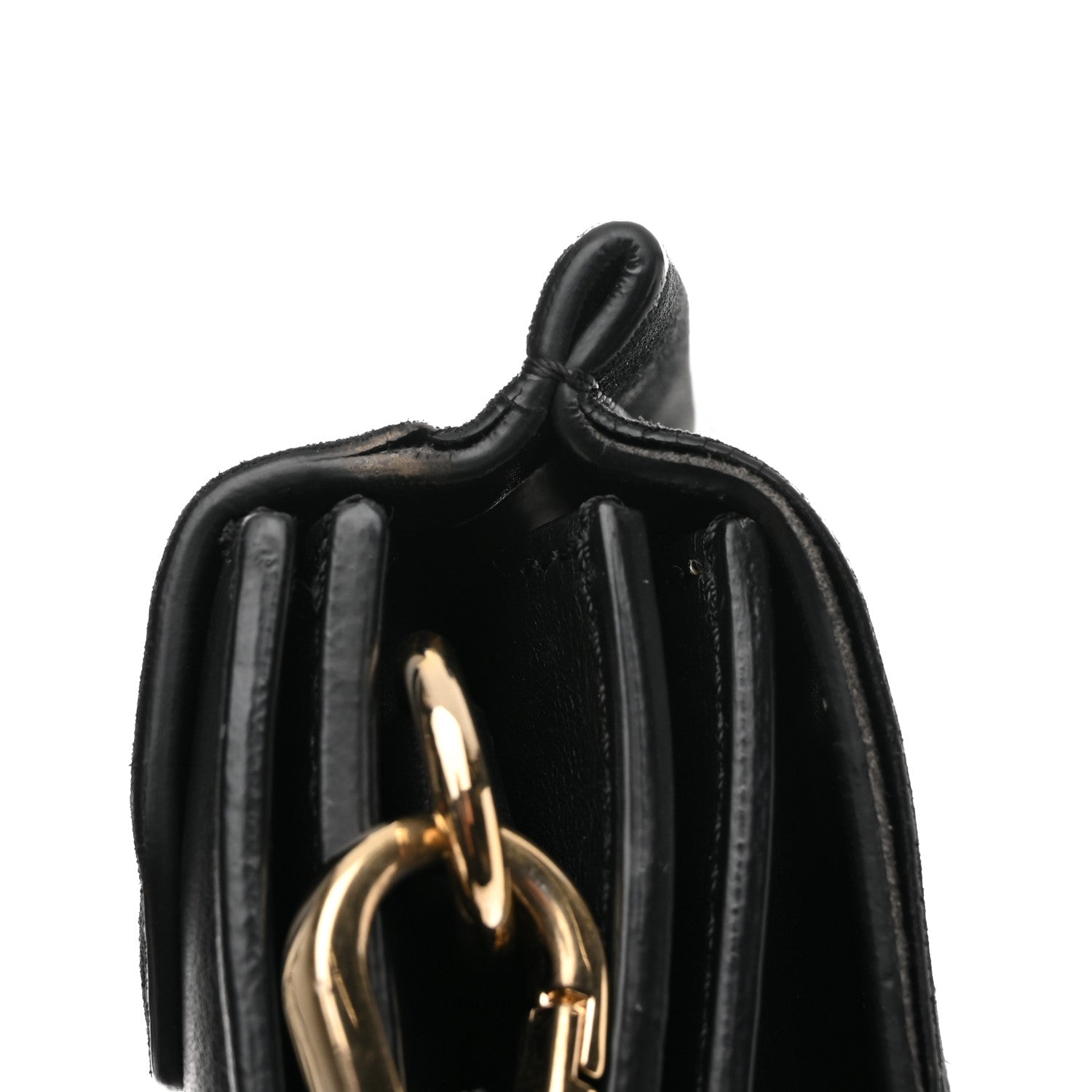 Chloe Suede Calfskin Medium Faye Shoulder Bag Black 12 of 12