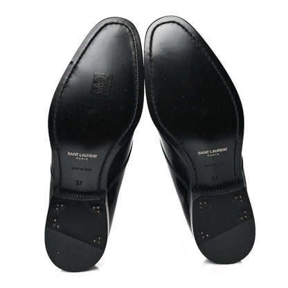 Saint Laurent Patent Calfskin Montaigne 25 Uniform 37 Black 5 of 8
