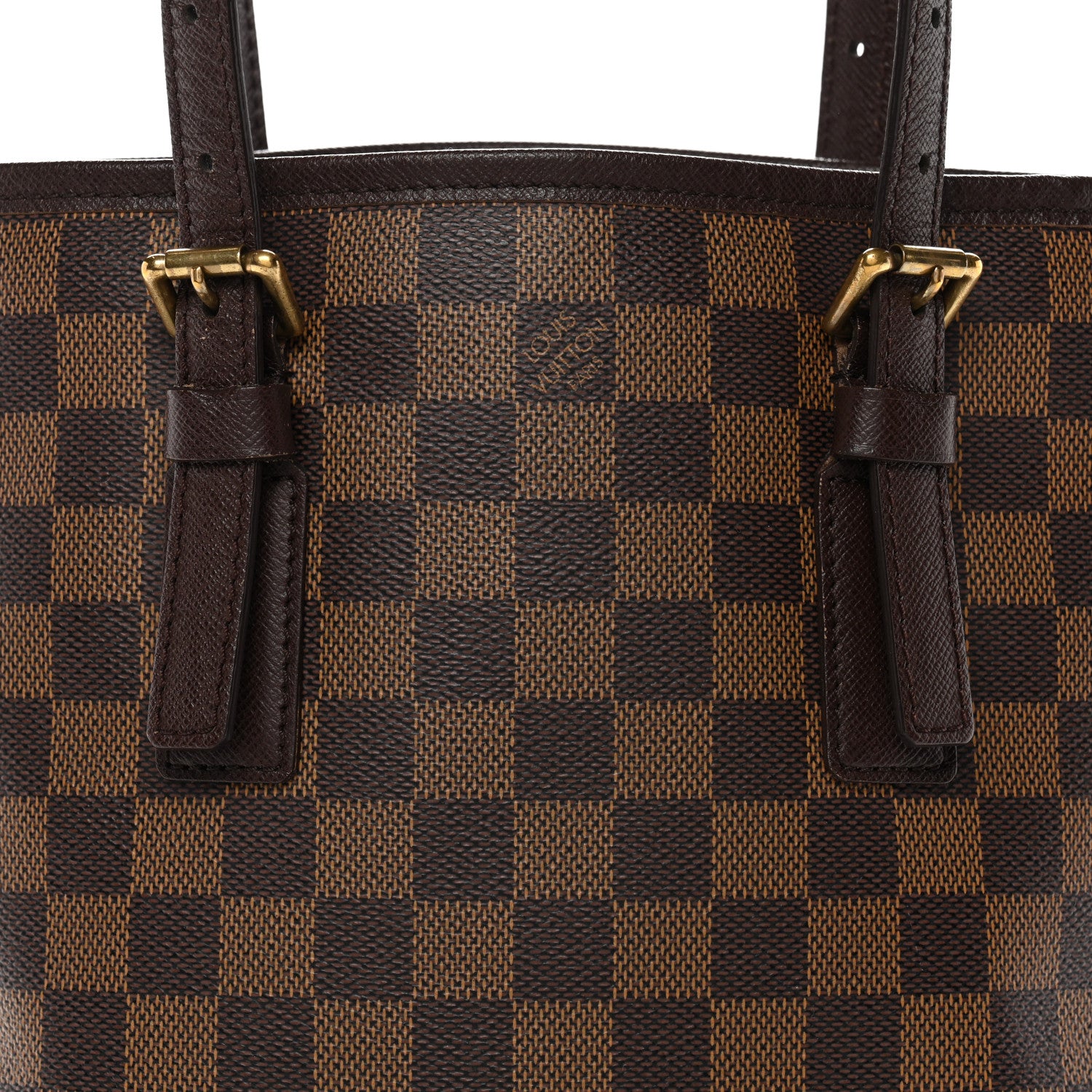 Louis Vuitton Damier Ebene Marais Bucket 23 7 of 10