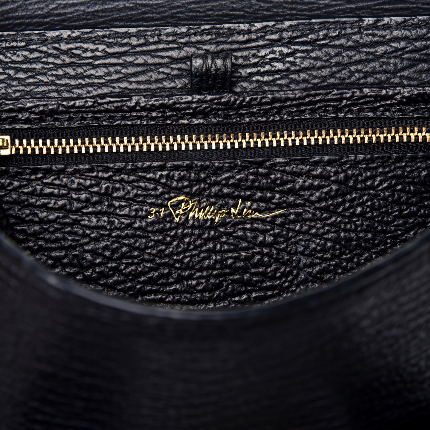 Textured Calfskin Mini Pashli Satchel Black