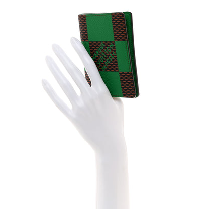 Louis Vuitton Damier Pop Pocket Organizer NM Green 2 of 6