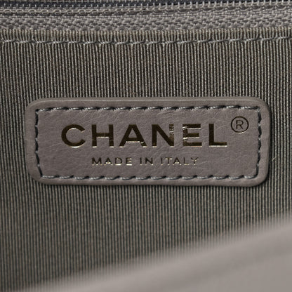 Chanel Caviar Quilted New Medium Boy Flap Grey 6 of 11