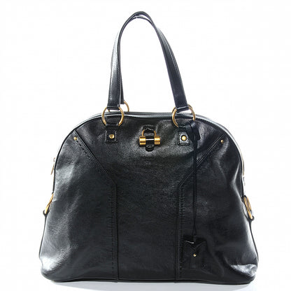 Saint Laurent Leather Oversized Muse Black 1 of 8
