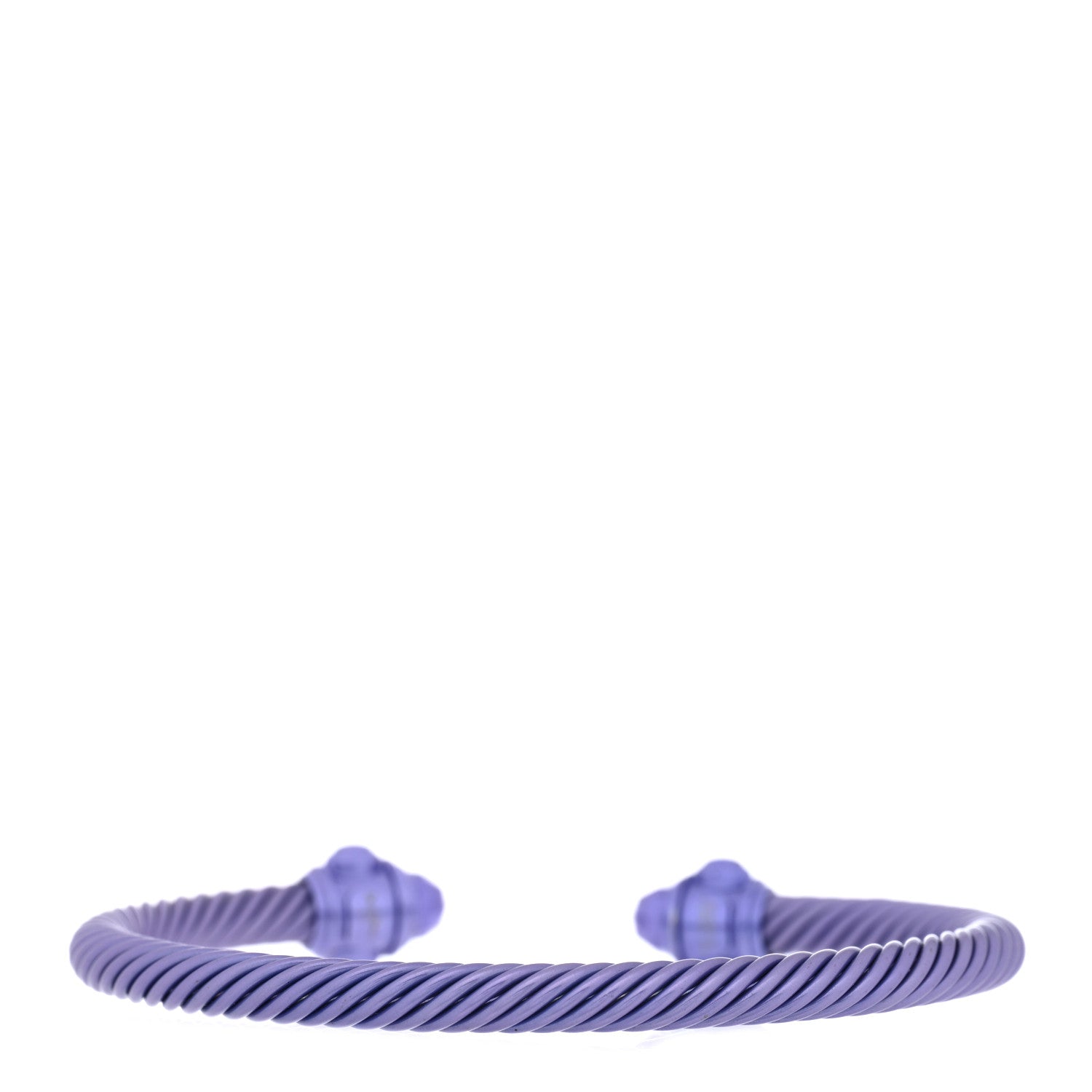 David Yurman Aluminum 5mm Renaissance Bracelet Lavender 2 of 3