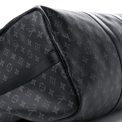 Louis Vuitton Monogram Eclipse Keepall Bandouliere 55 7 of 8