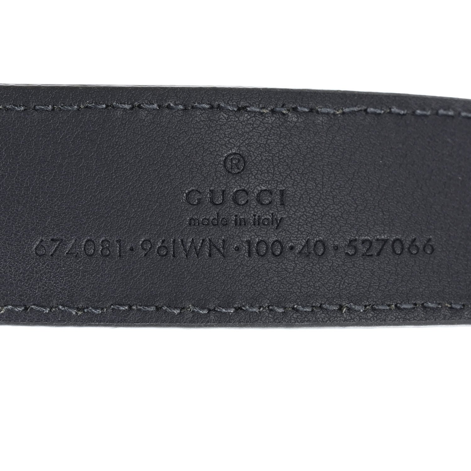 Gucci GG Supreme Monogram Web Small Ophidia Belt Bag 90/36 Beige Navy 8 of 13