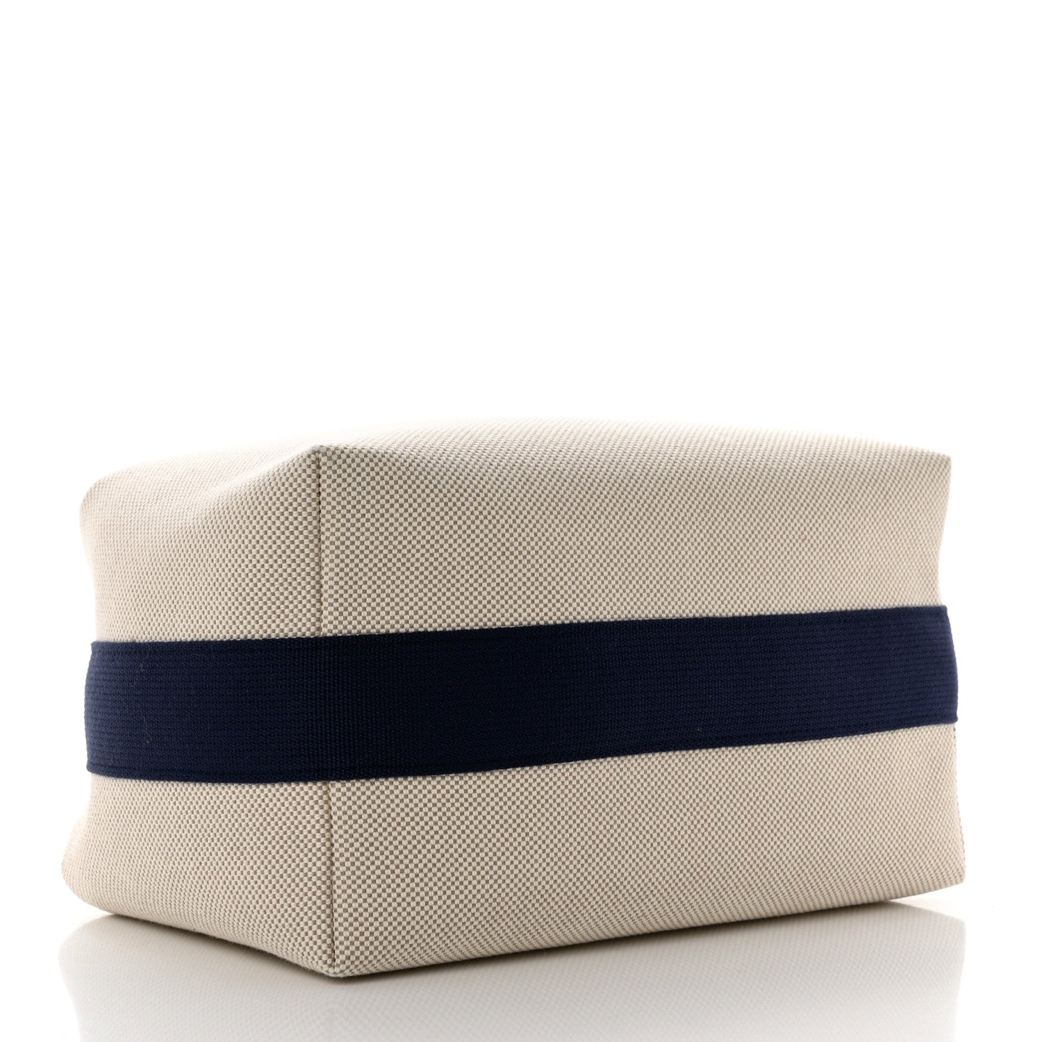 Hermes Canvas Large Bride-A-Brac Cabriole Case Bleu Nattier 4 of 9