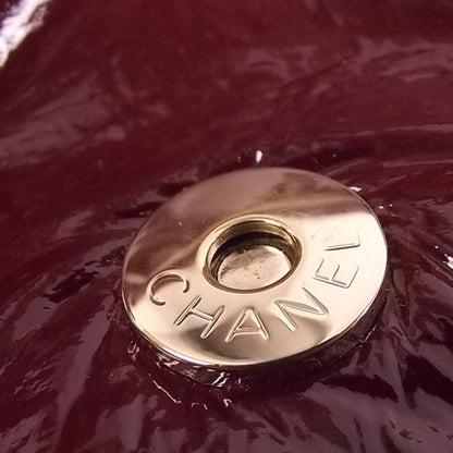 Chanel Patent Classic Flap Bordeaux Burgundy 12 of 12