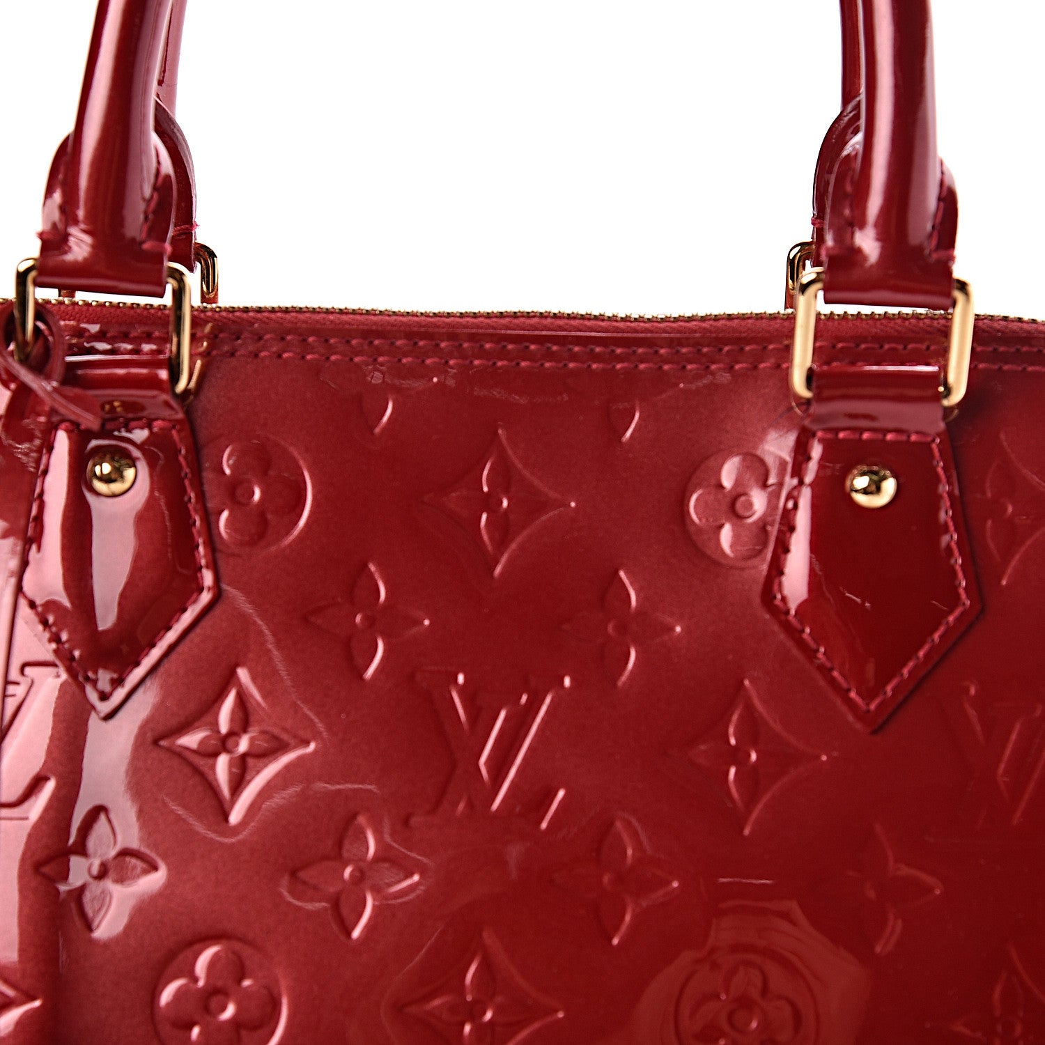 Louis Vuitton Vernis Alma GM Pomme D'Amour 7 of 11