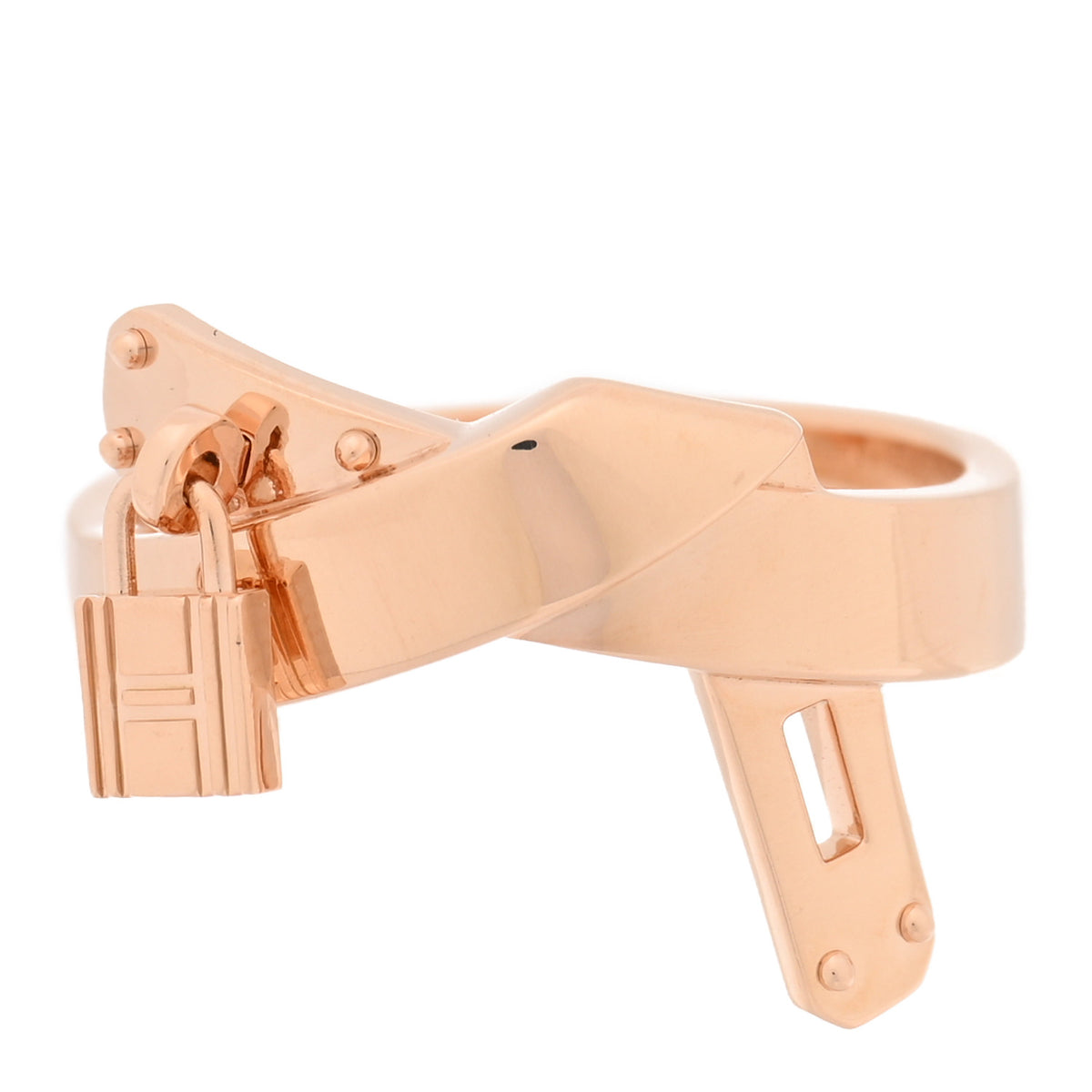18K Rose Gold Kelly Gavroche Ring 52 6