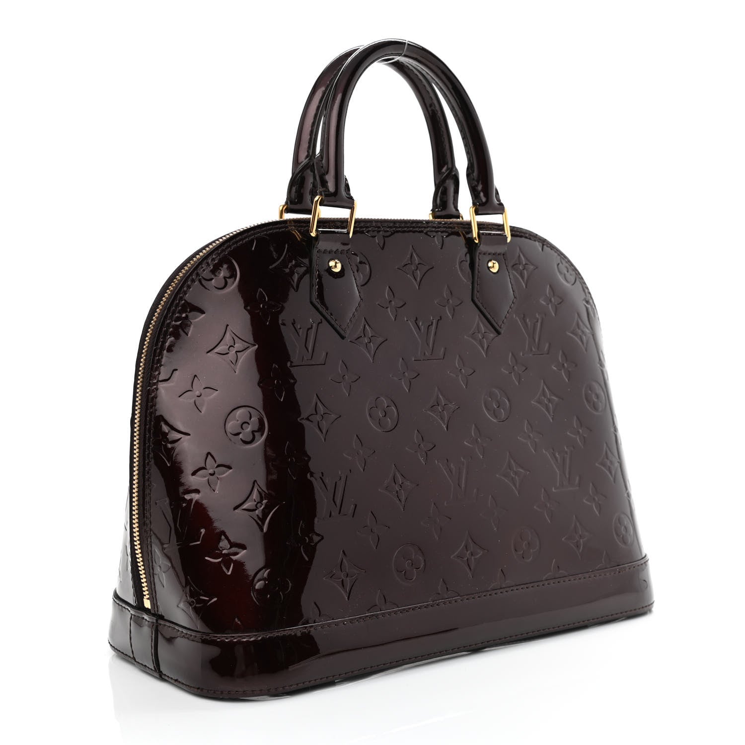 Louis Vuitton Vernis Alma PM Amarante 3 of 10