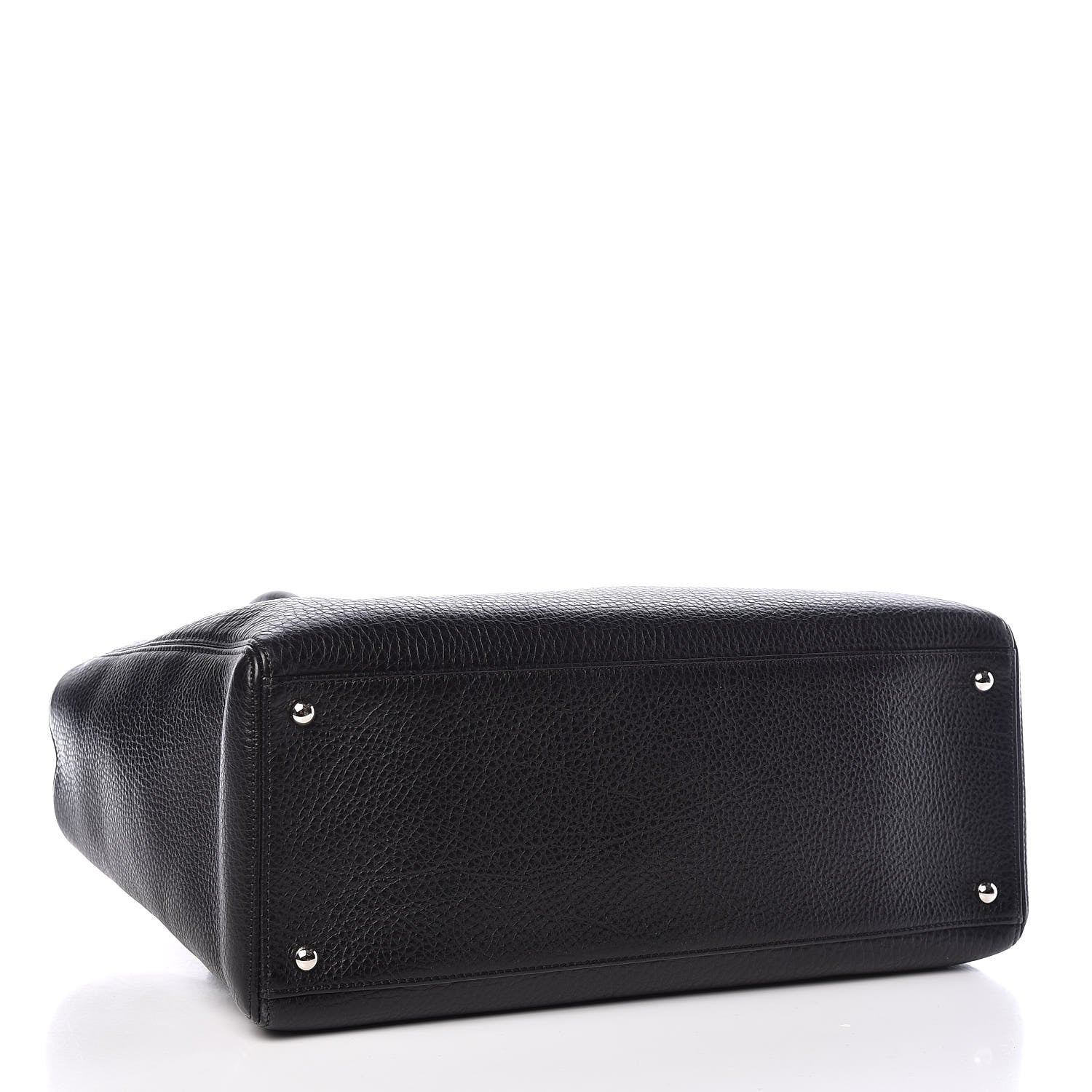 Chanel Deerskin Cerf Executive Shopper Tote Black 4 of 10