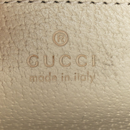 Gucci Raffia Textured Dollar Calfskin Web Houndstooth Small Diana Tote Bag Light Blue Natural Deep Orange 5 of 10