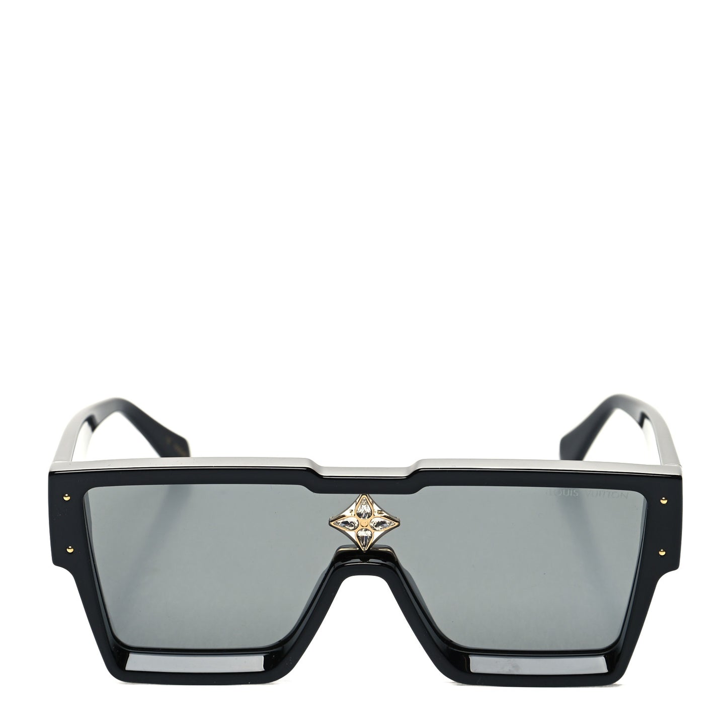 Acetate Cyclone Sunglasses Z1578E Black
