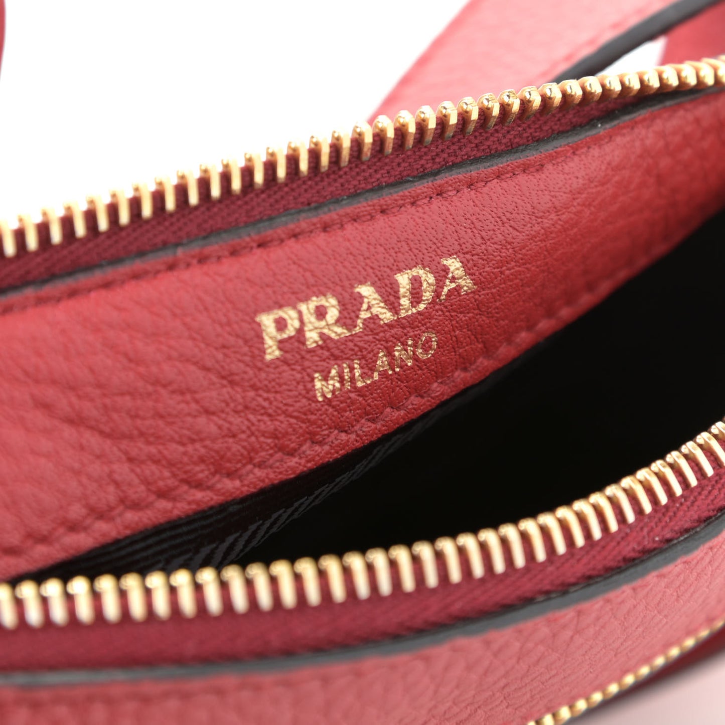 Vitello Daino Small Belt Bag Rosso