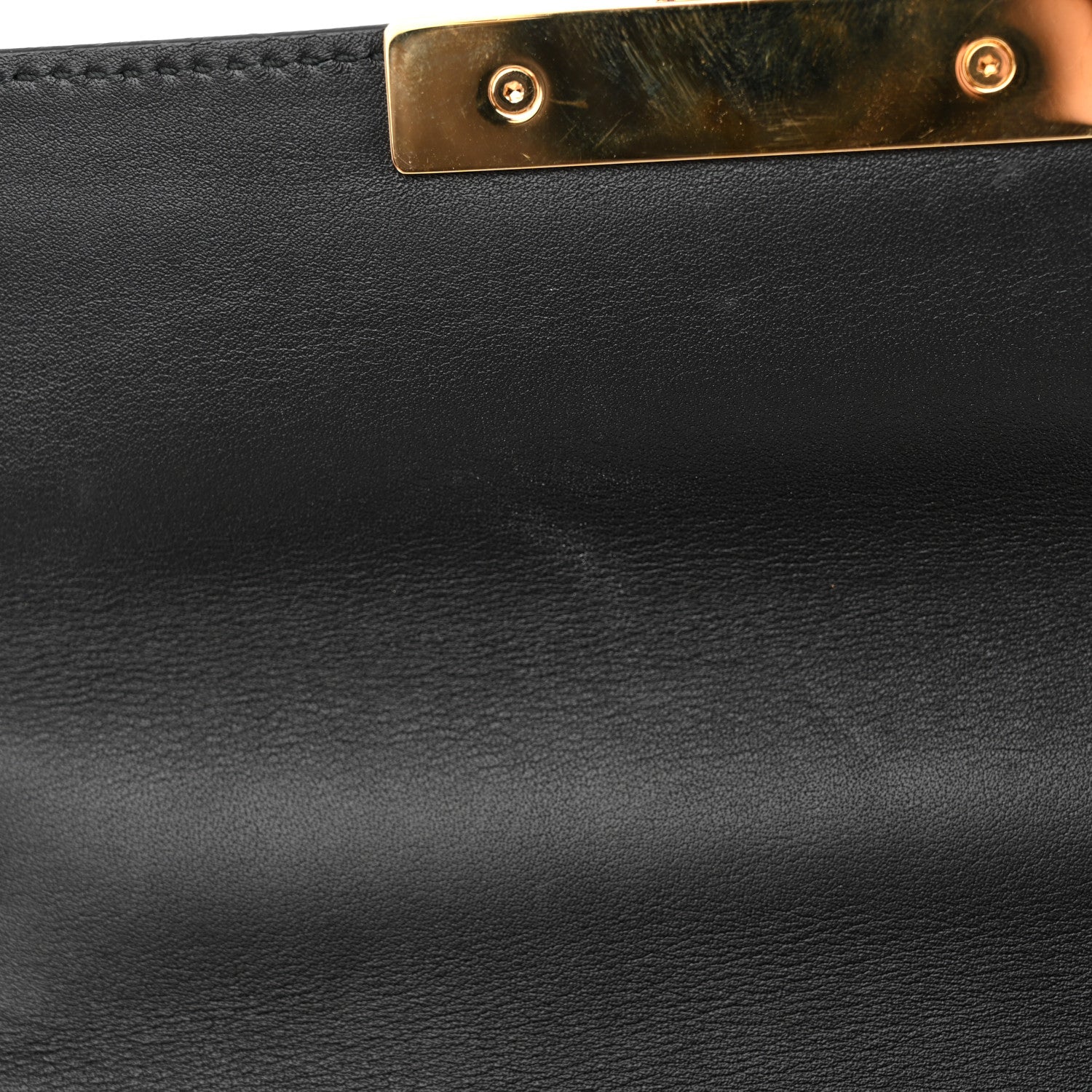 Gucci GG Supreme Monogram Bees Small Padlock Shoulder Bag Black 12 of 14