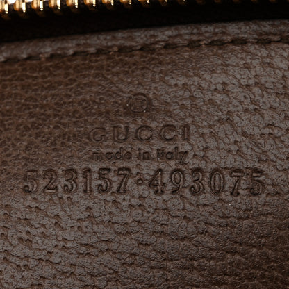 Gucci GG Supreme Monogram Web Ophidia Zip Around Key Case Beige New Acero 6 of 6