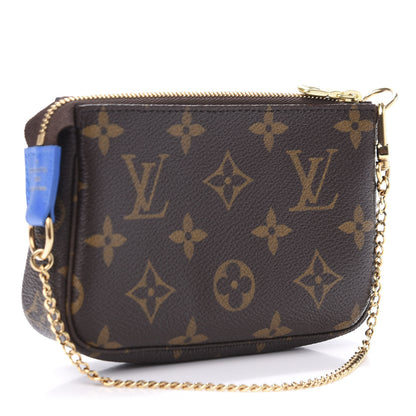 Louis Vuitton Monogram 2019 Christmas Animation Mini Venice Pochette Accessories Blue 3 of 10