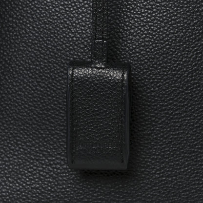 Saint Laurent Grained Calfskin Baby Sac De Jour Black 10 of 13