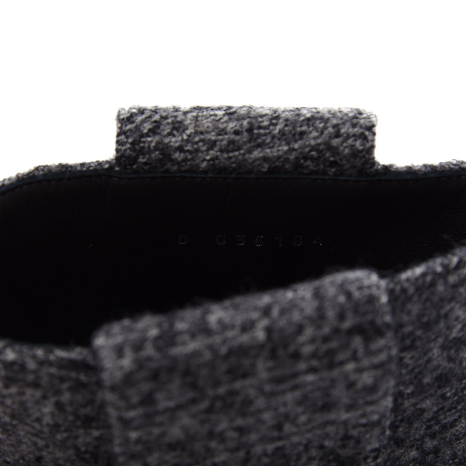 Chanel Tweed Short Boot 39.5 Grey 10 of 12