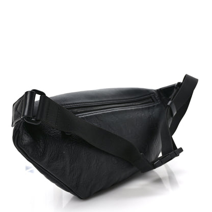Louis Vuitton Calfskin Monogram Shadow Discovery Bumbag Black 3 of 8