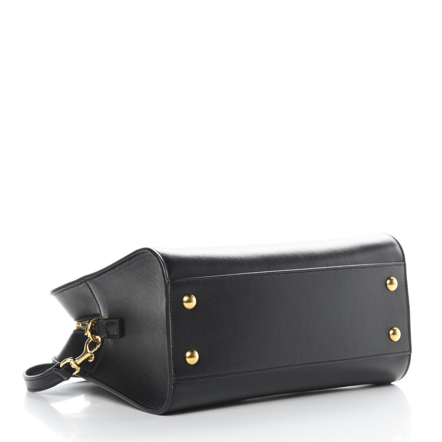 Calfskin Monogram Baby Cabas Black