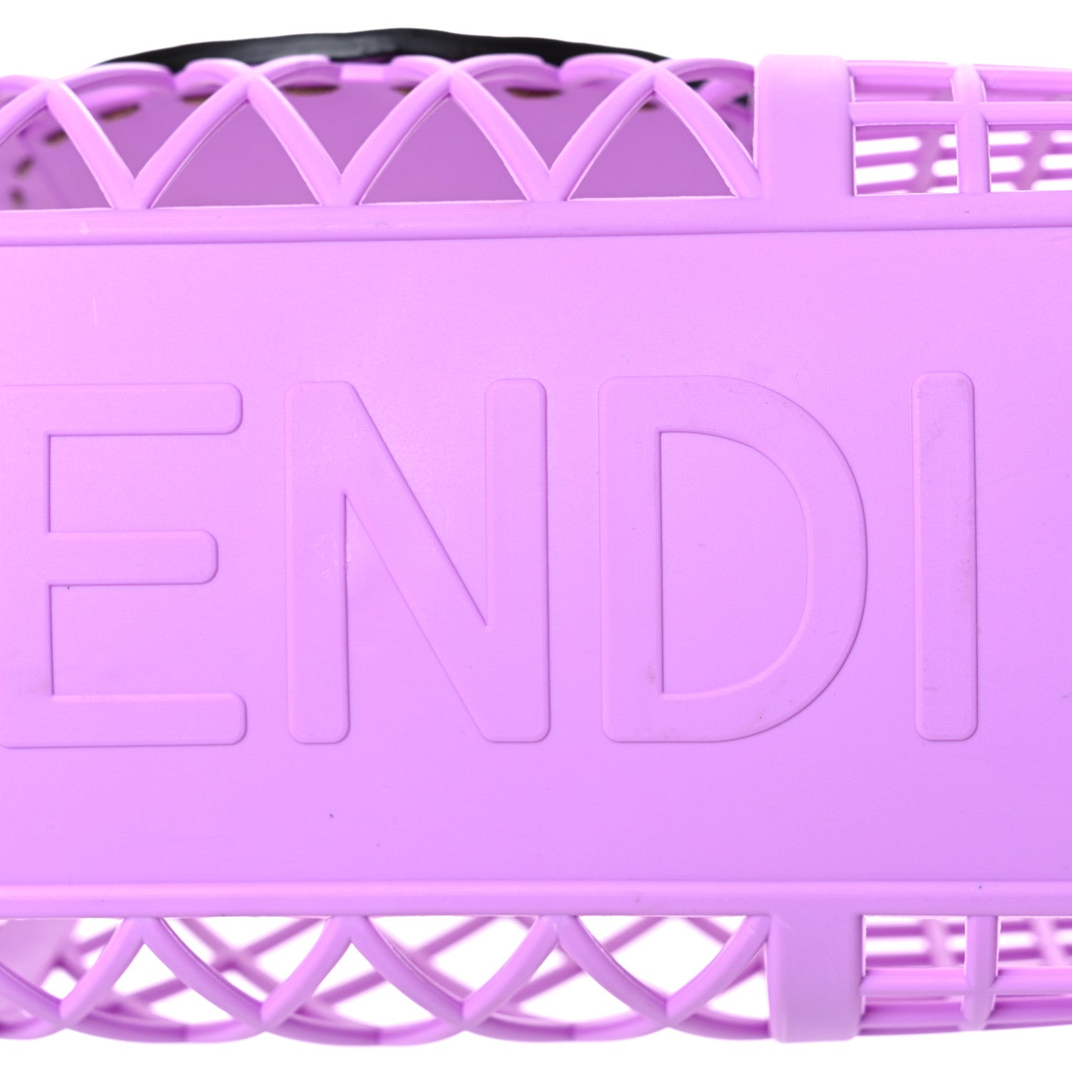 Fendi Recycled Plastic Vitello Liberty Matte Small Fendi Basket Violetta 12 of 13