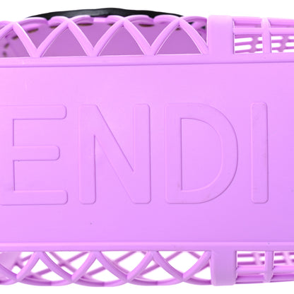 Fendi Recycled Plastic Vitello Liberty Matte Small Fendi Basket Violetta 12 of 13
