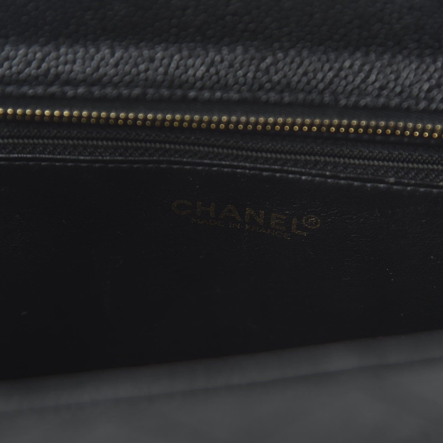 Chanel Caviar Quilted Shoulder Bag Black 8 of 10