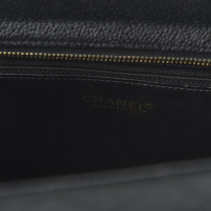 Chanel Caviar Quilted Shoulder Bag Black 8 of 10