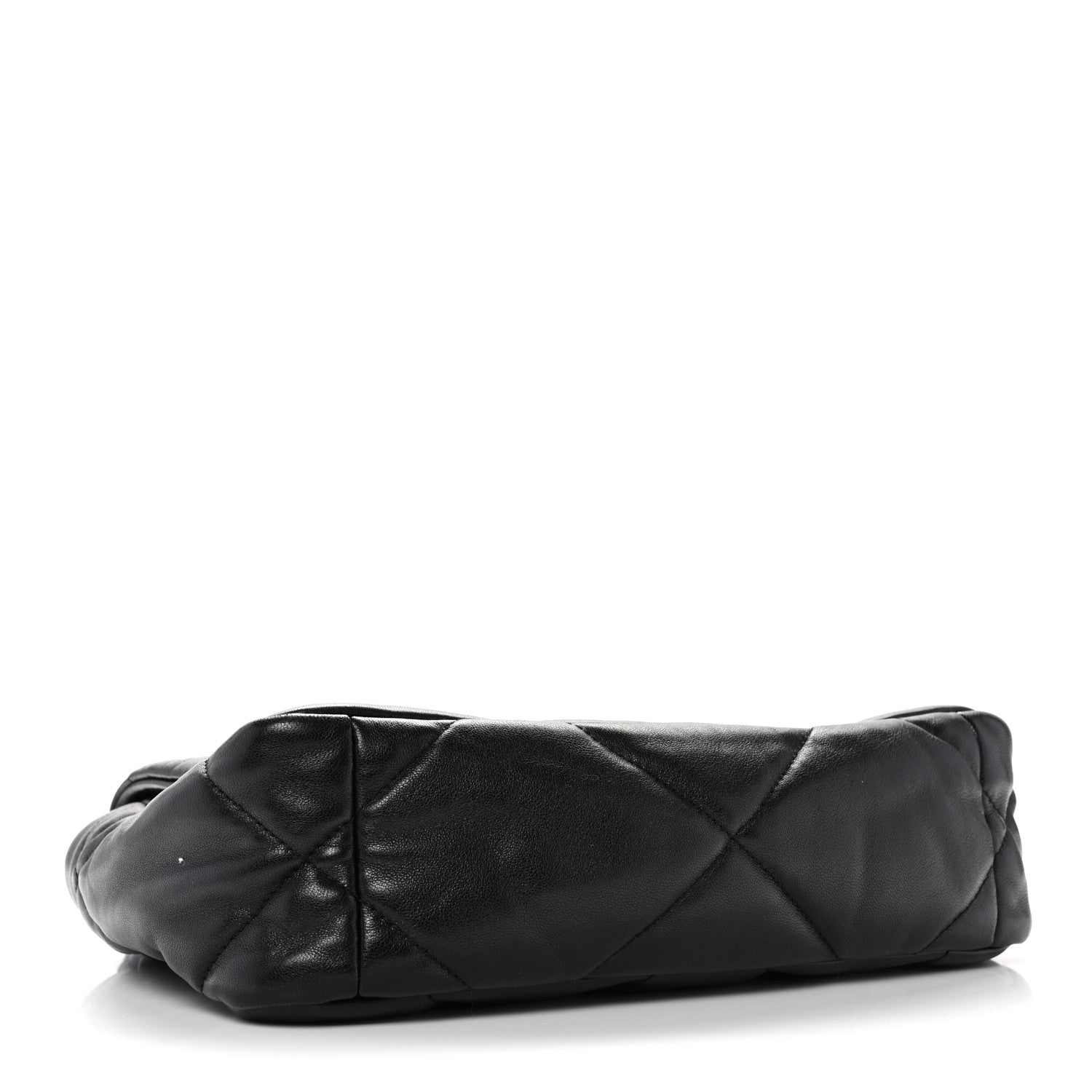 Chanel Goatskin Quilted Medium Chanel 19 Flap Black 4 of 12