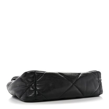 Chanel Goatskin Quilted Medium Chanel 19 Flap Black 4 of 12