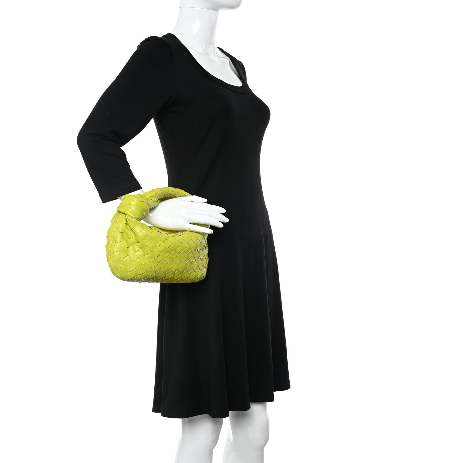 Bottega Veneta Nappa Intrecciato Mini Jodie Kiwi 2 of 11